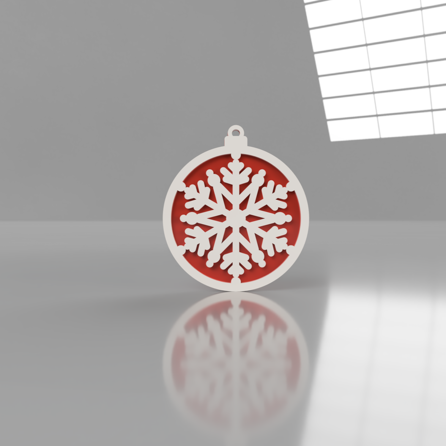 Snowflake V2 Ornament - Raymond's Workshop