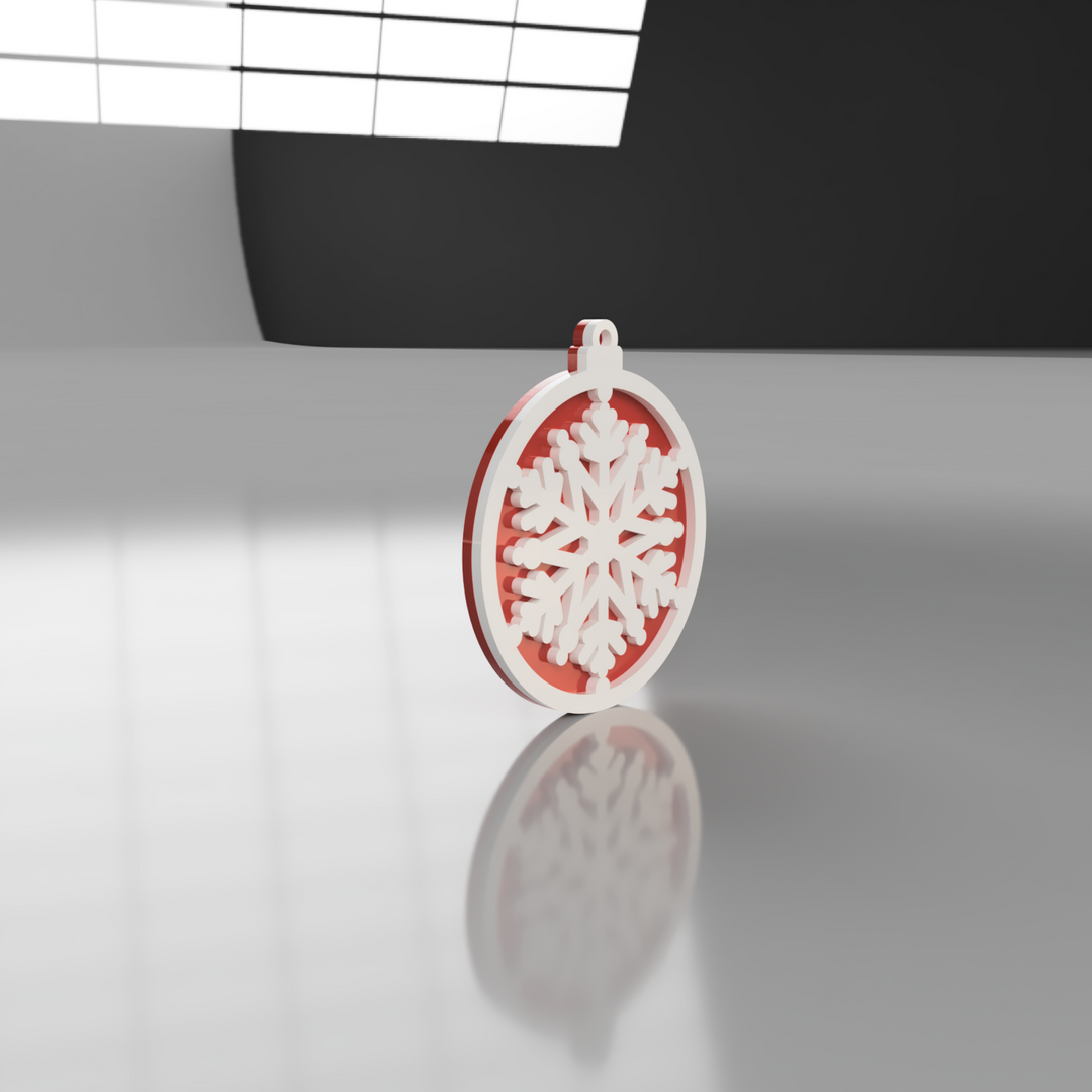 Snowflake V2 Ornament