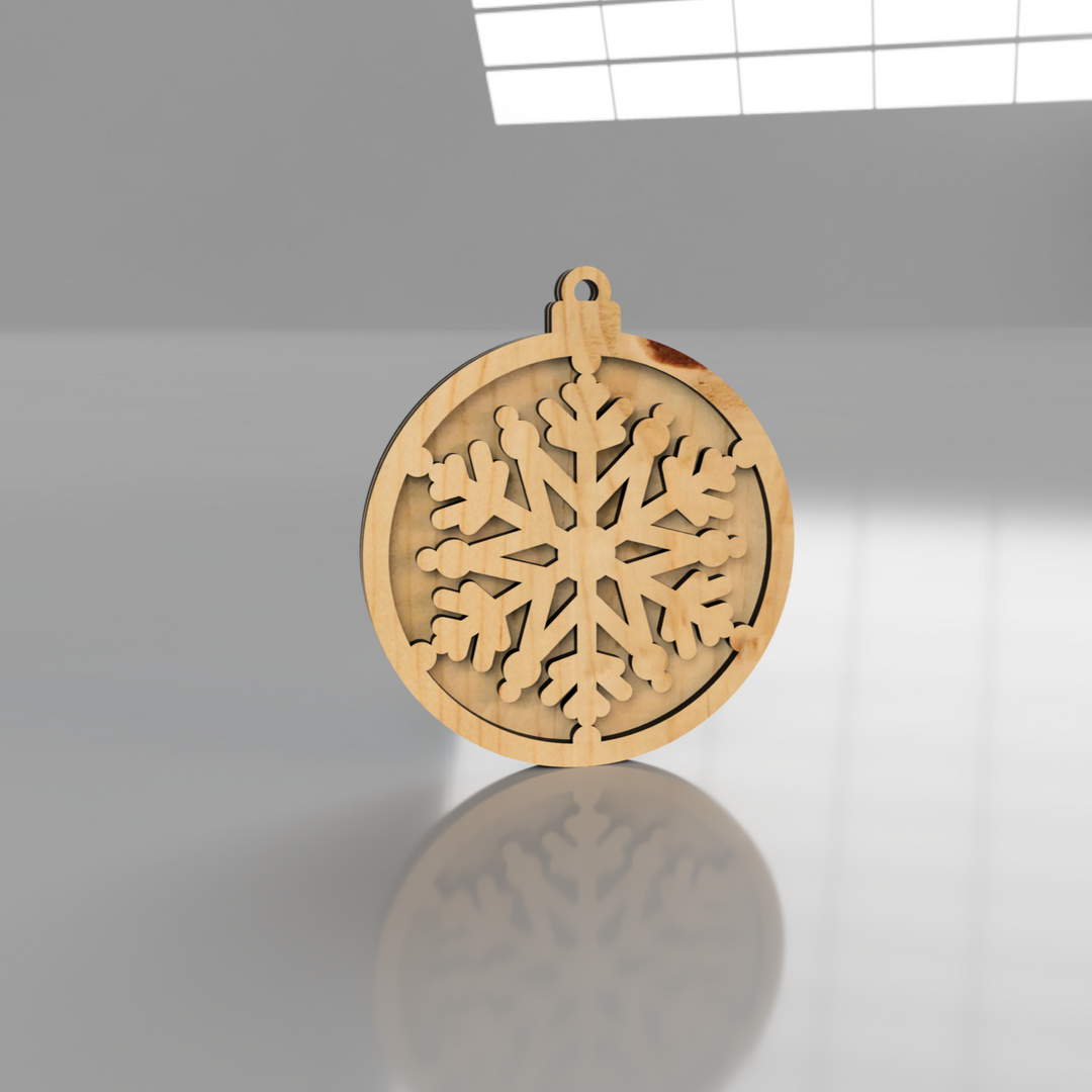 Snowflake V2 Ornament