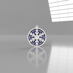 Snowflake V3 Ornament - Raymond's Workshop