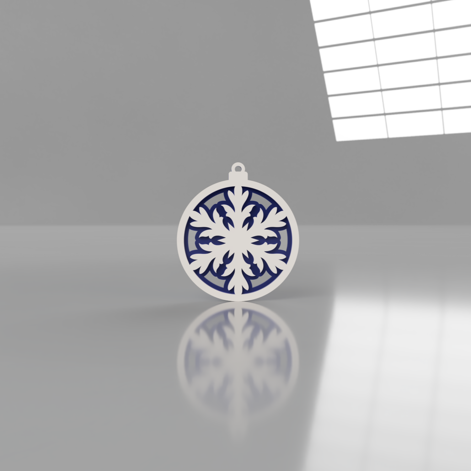 Snowflake V3 Ornament - Raymond's Workshop