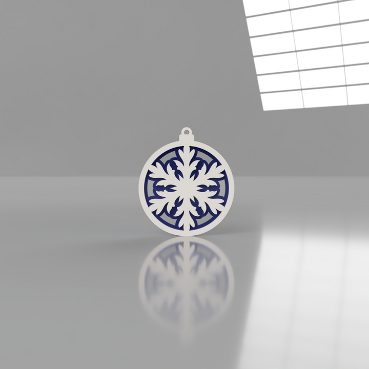 Snowflake V3 Ornament