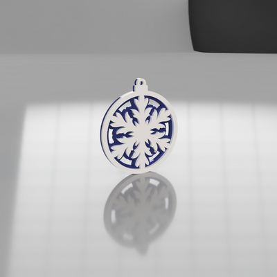 Snowflake V3 Ornament