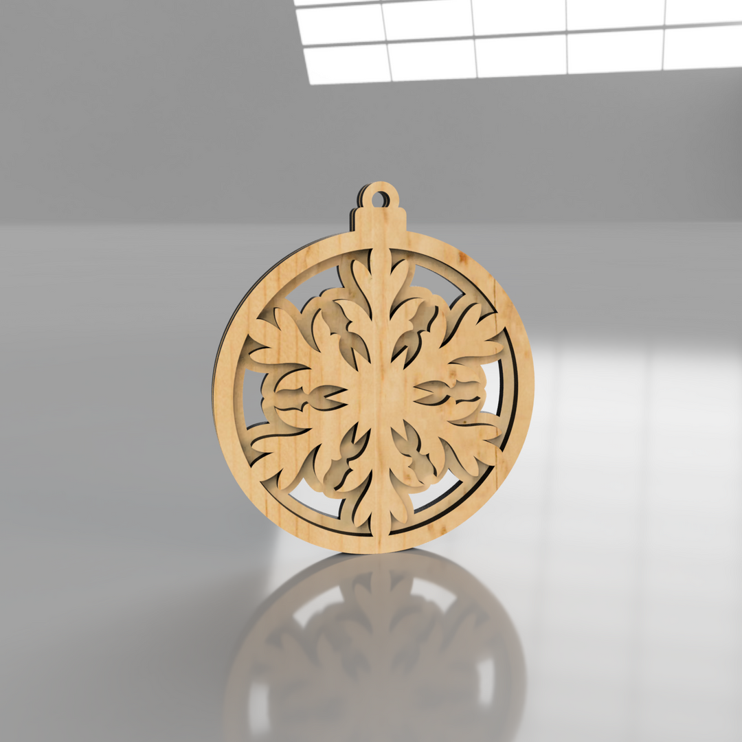 Snowflake V3 Ornament
