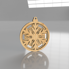 Snowflake V3 Ornament - Raymond's Workshop