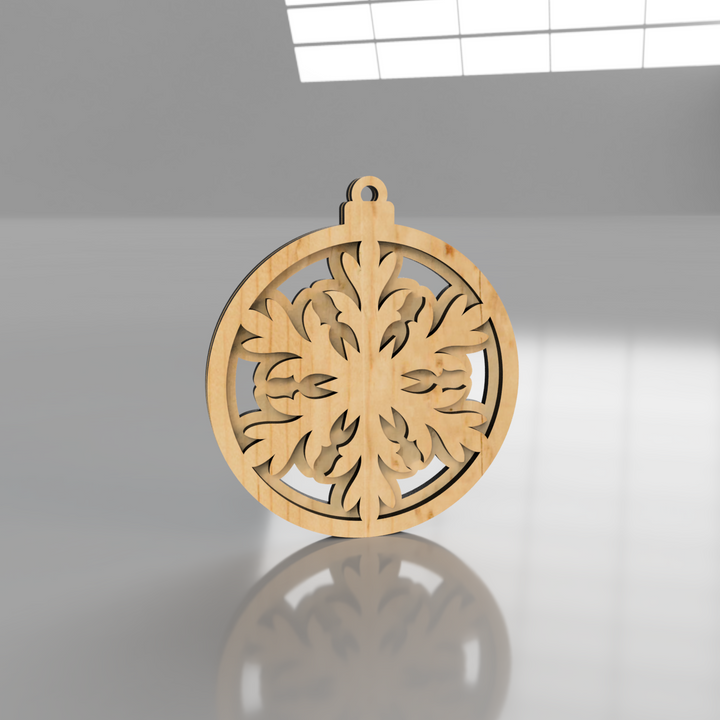 Snowflake V3 Ornament
