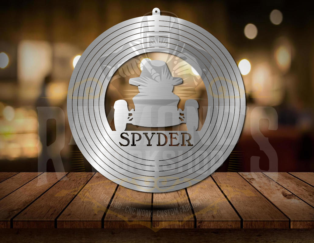 Spyder Tricycle Wind Spinner - Raymond's Workshop