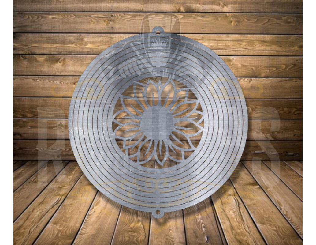 Sunflower Wind Spinner - Raymond's Workshop