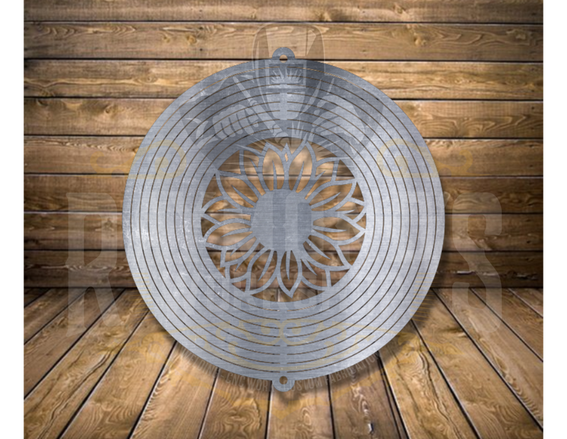 Sunflower Wind Spinner - Raymond's Workshop