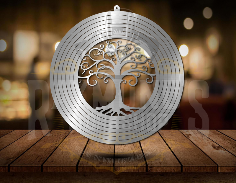 Tree V1 Wind Spinner - Raymond's Workshop