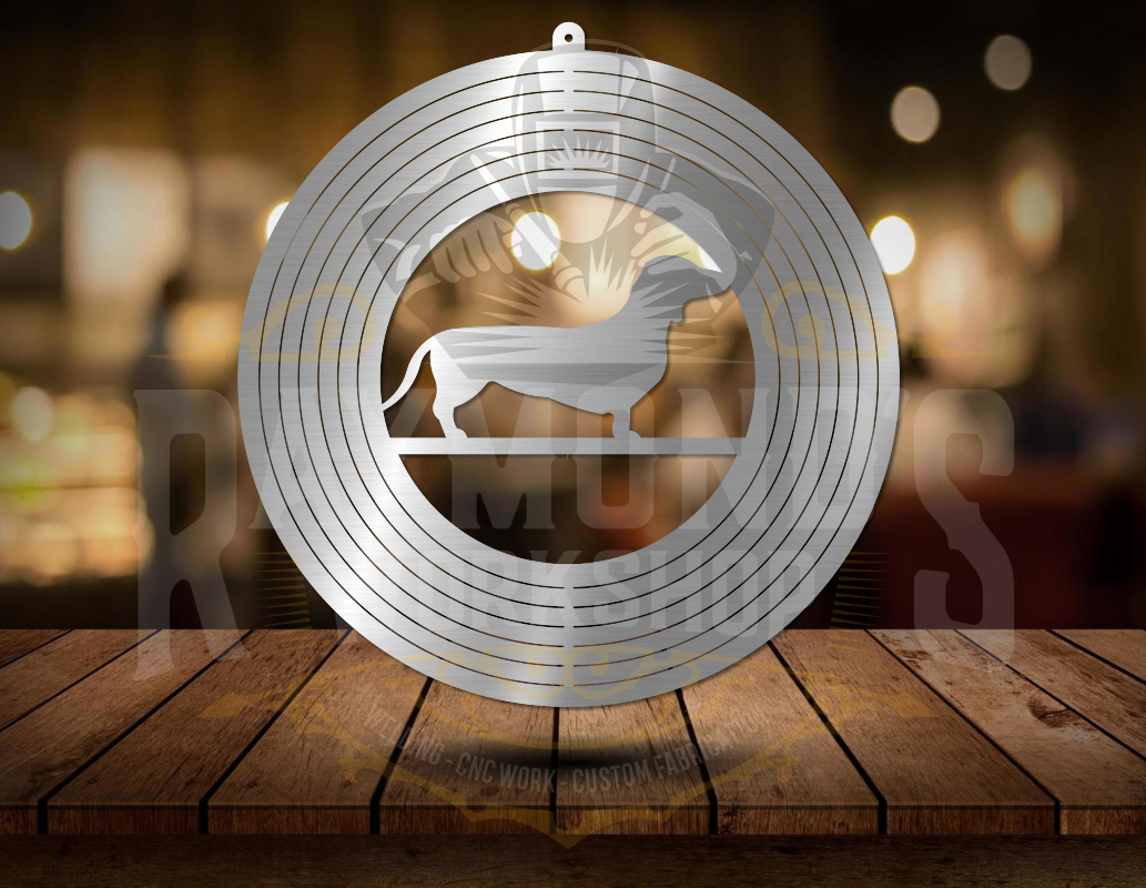 Weiner dog Wind Spinner - Raymond's Workshop