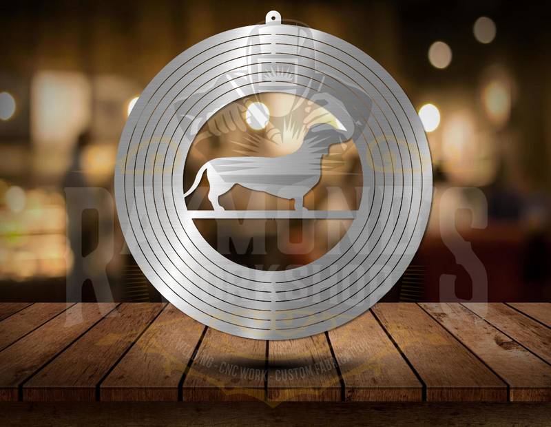 Weiner dog Wind Spinner - Raymond's Workshop