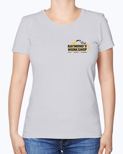 Raymond's Workshop Ladies Heavy Cotton T-Shirt - Raymond's Workshop