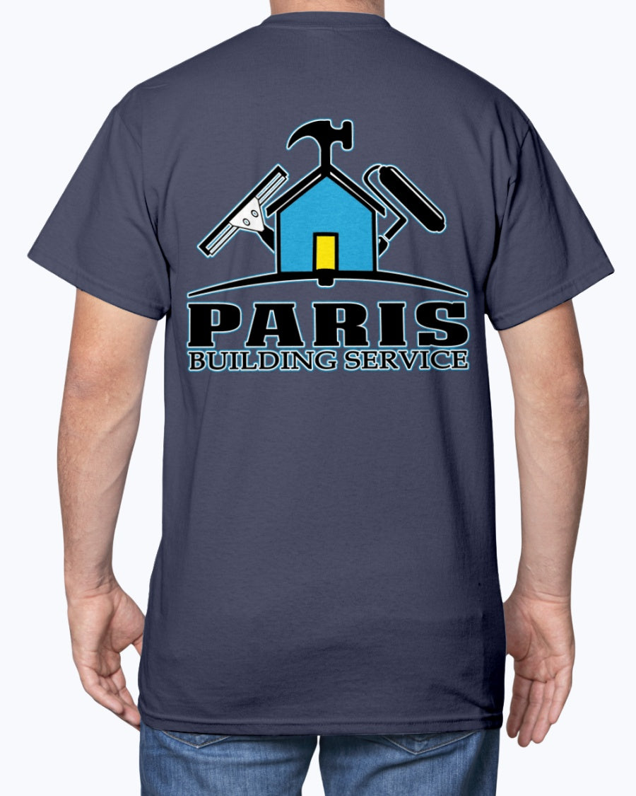 Paris Building Service REDUX T-Shirt - Raymond's Workshop