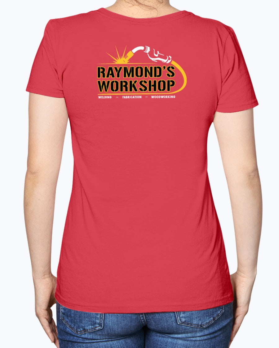 Raymond's Workshop Ladies Heavy Cotton T-Shirt - Raymond's Workshop