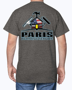 Paris Building Service REDUX USA T-Shirt - Raymond's Workshop