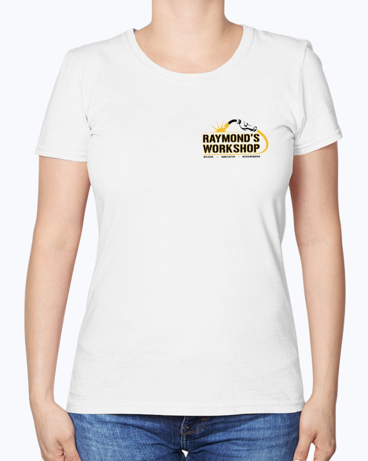 Raymond's Workshop Ladies Heavy Cotton T-Shirt - Raymond's Workshop