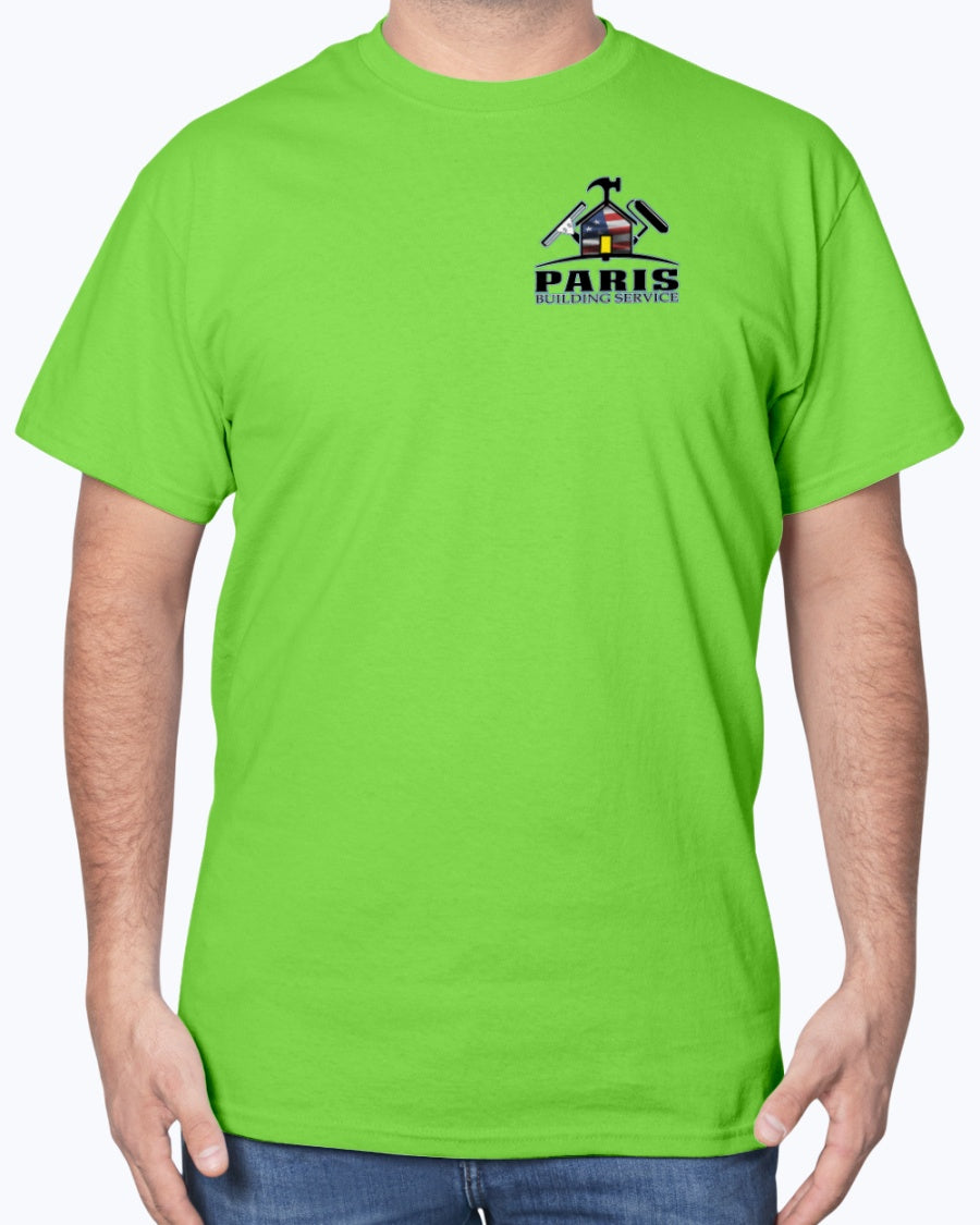 Paris Building Service REDUX USA T-Shirt - Raymond's Workshop