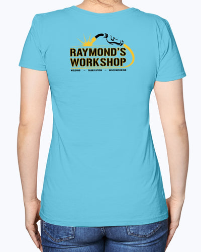 Raymond's Workshop Ladies Heavy Cotton T-Shirt - Raymond's Workshop