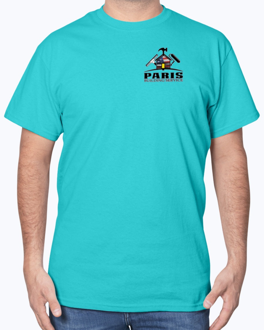 Paris Building Service REDUX USA T-Shirt - Raymond's Workshop