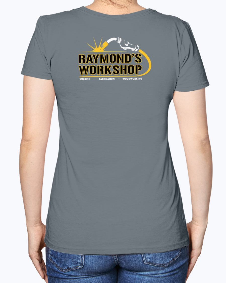 Raymond's Workshop Ladies Heavy Cotton T-Shirt - Raymond's Workshop