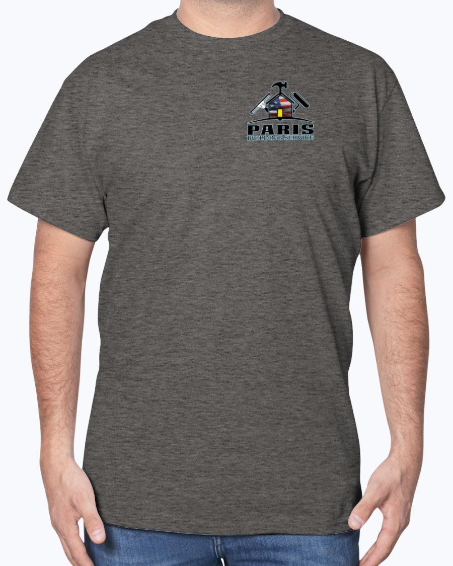 Paris Building Service REDUX USA T-Shirt - Raymond's Workshop
