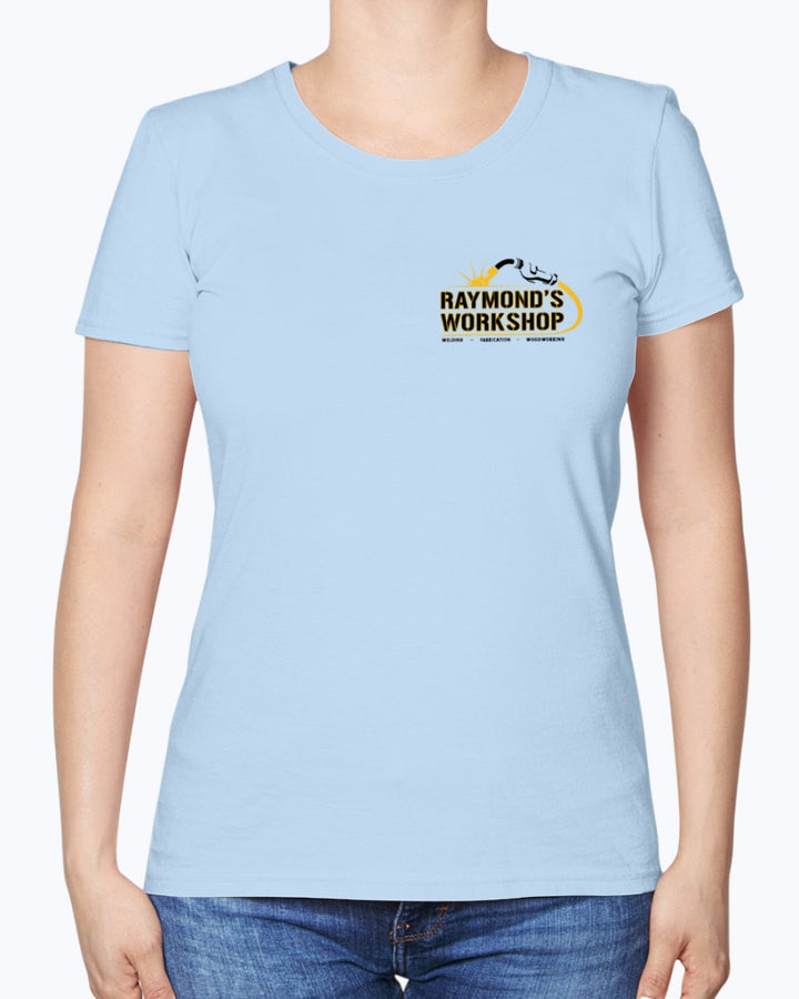Raymond's Workshop Ladies Heavy Cotton T-Shirt - Raymond's Workshop