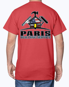 Paris Building Service REDUX USA T-Shirt - Raymond's Workshop