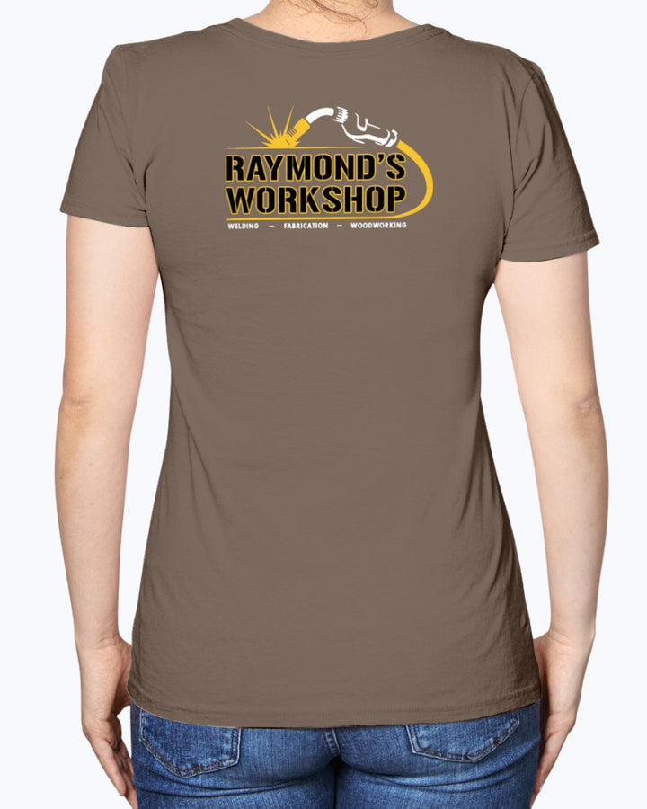 Raymond's Workshop Ladies Heavy Cotton T-Shirt - Raymond's Workshop