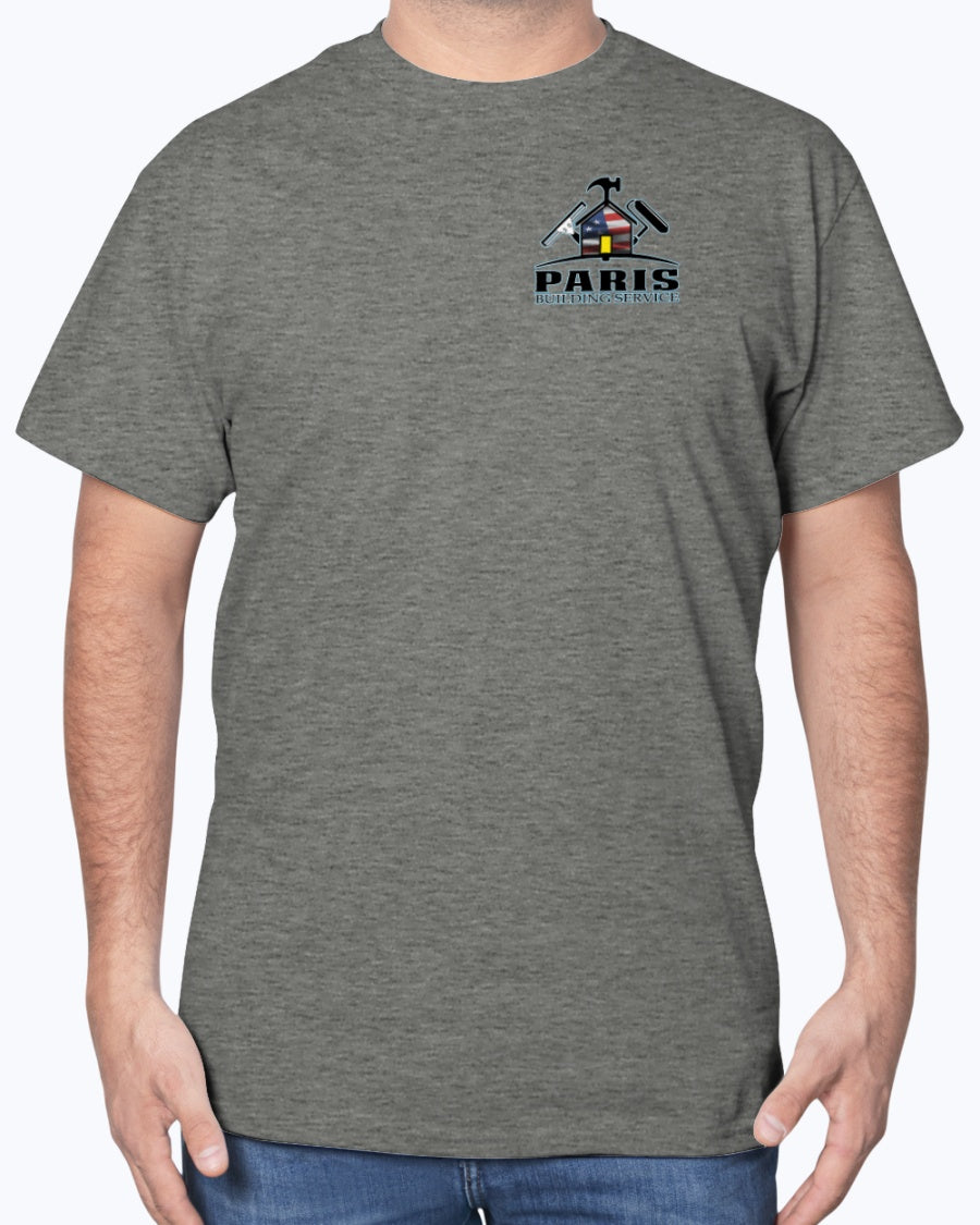 Paris Building Service REDUX USA T-Shirt - Raymond's Workshop