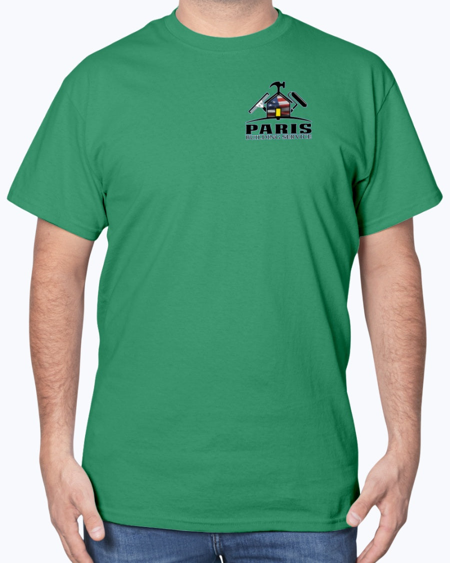 Paris Building Service REDUX USA T-Shirt - Raymond's Workshop