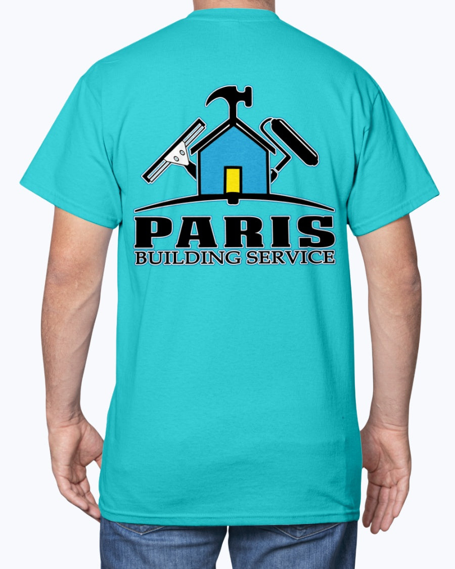 Paris Building Service REDUX T-Shirt - Raymond's Workshop