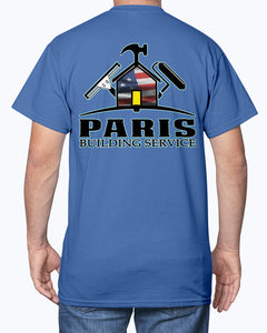 Paris Building Service REDUX USA T-Shirt - Raymond's Workshop