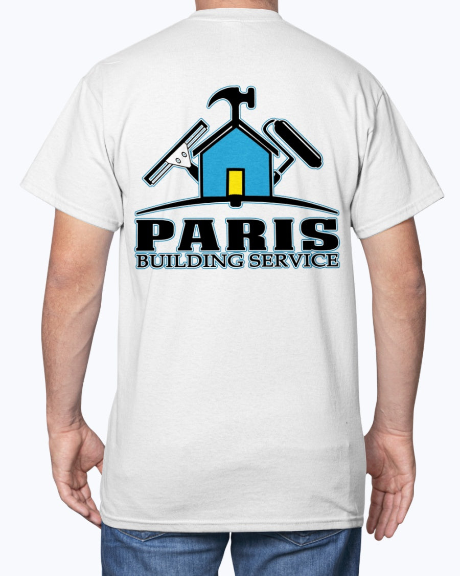 Paris Building Service REDUX T-Shirt - Raymond's Workshop