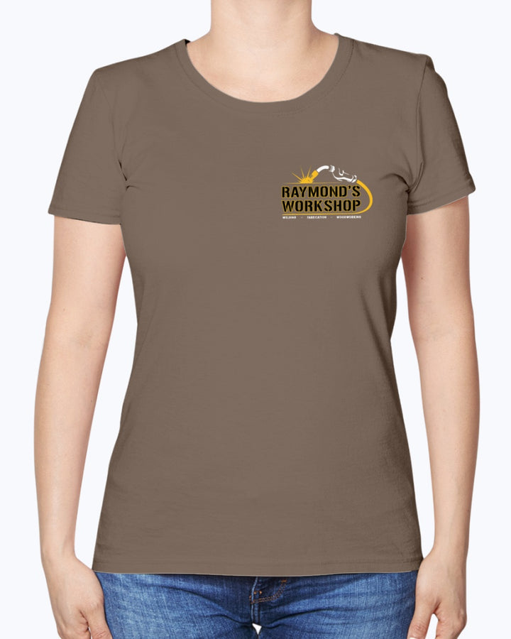 Raymond's Workshop Ladies Heavy Cotton T-Shirt - Raymond's Workshop