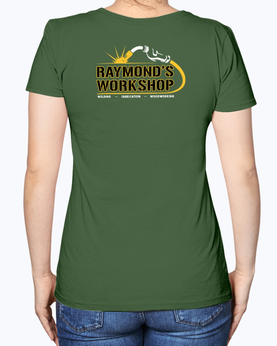 Raymond's Workshop Ladies Heavy Cotton T-Shirt - Raymond's Workshop