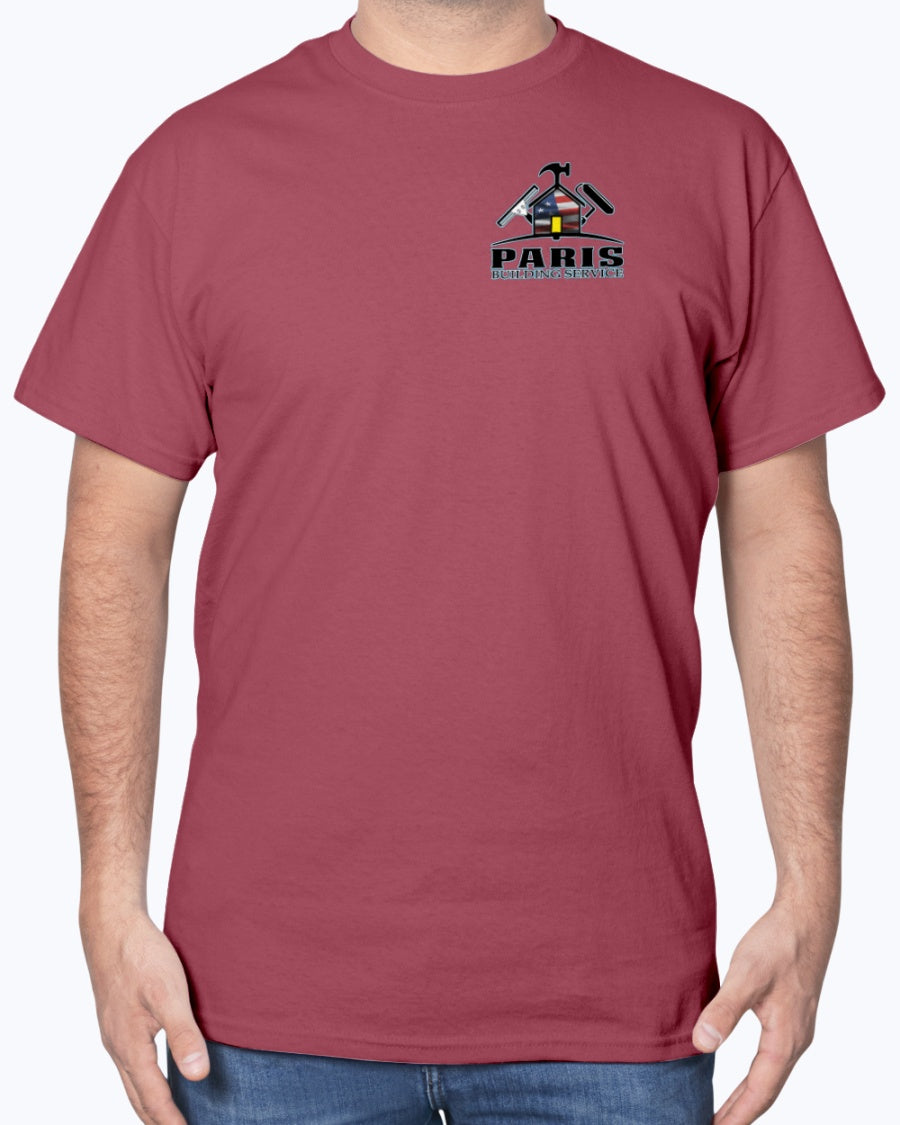 Paris Building Service REDUX USA T-Shirt - Raymond's Workshop