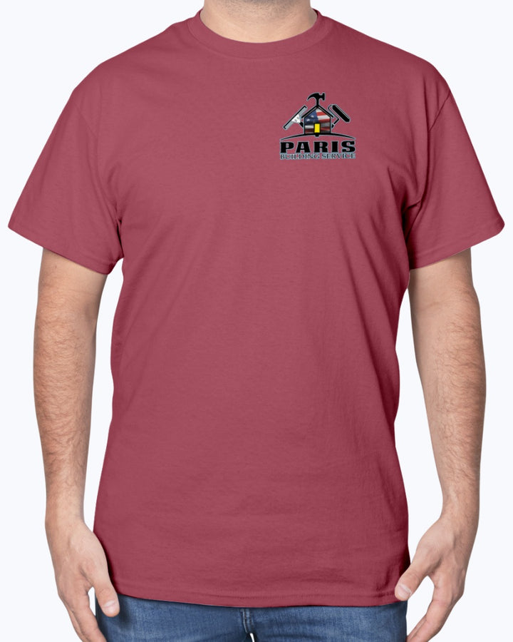 Paris Building Service REDUX USA T-Shirt - Raymond's Workshop