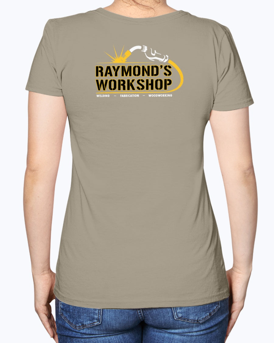 Raymond's Workshop Ladies Heavy Cotton T-Shirt - Raymond's Workshop