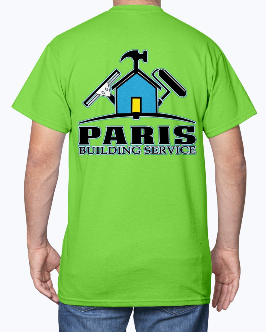 Paris Building Service REDUX T-Shirt - Raymond's Workshop
