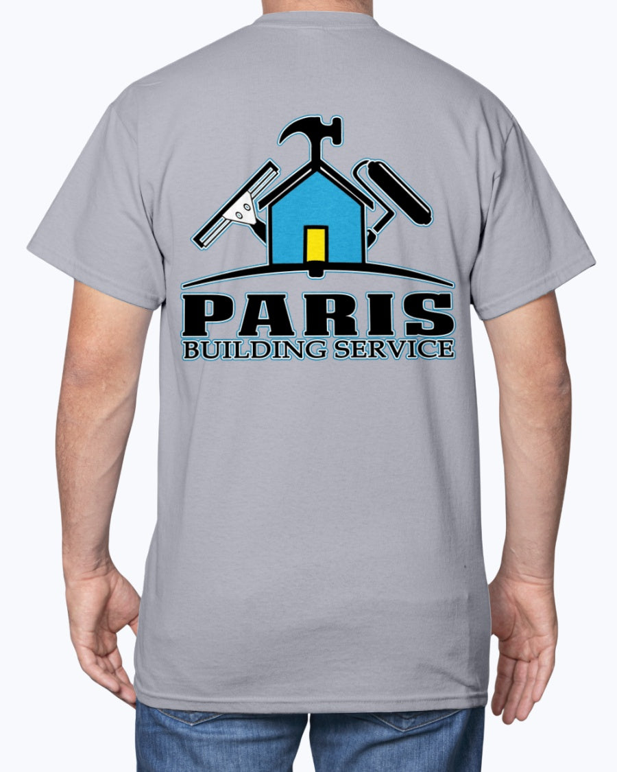 Paris Building Service REDUX T-Shirt - Raymond's Workshop