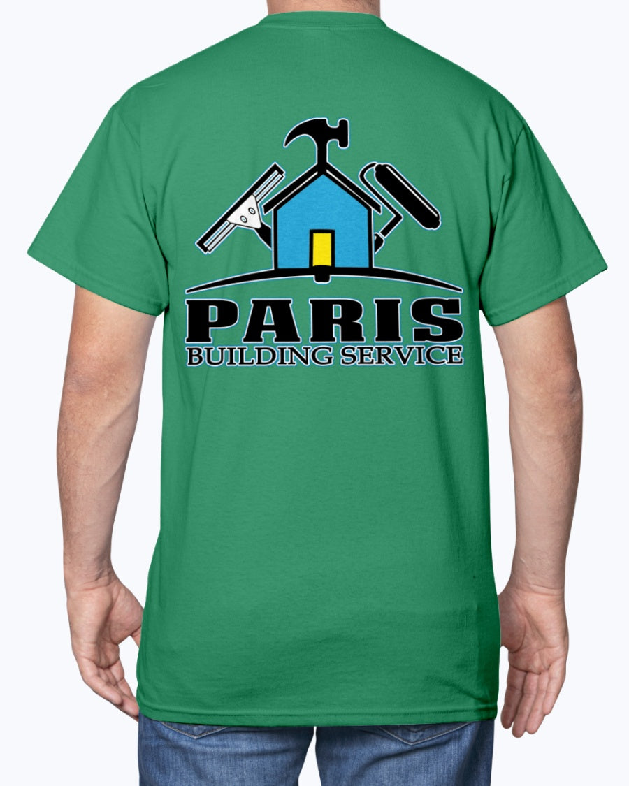Paris Building Service REDUX T-Shirt - Raymond's Workshop