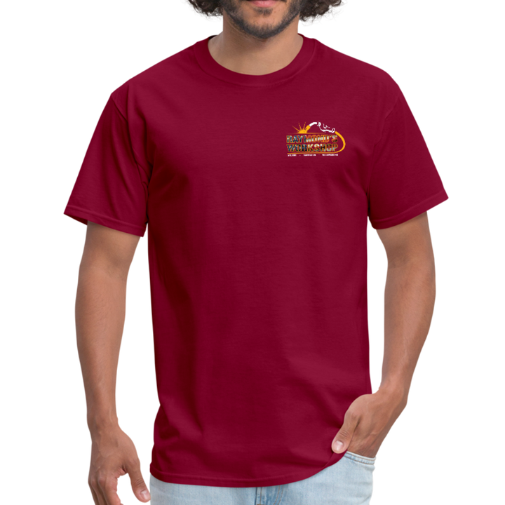 Men's T-Shirt - burgundy